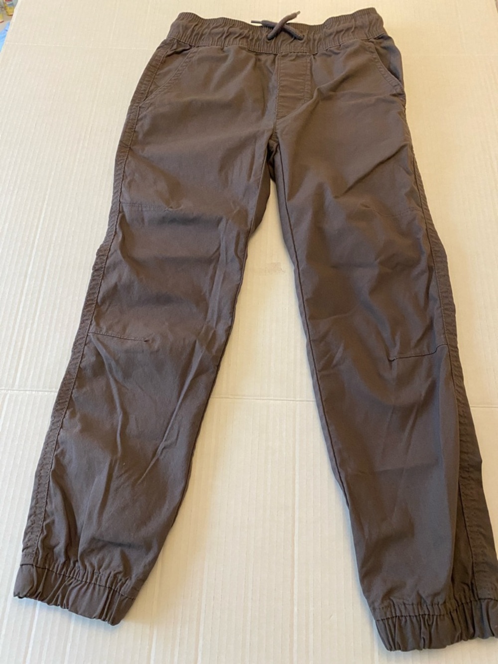 Ripzone Boys Brown Casual Joggers Size Small Elastic Waist & Hem